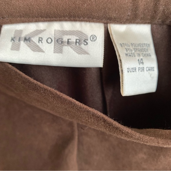 Dark brown maxi / midi skirt. Size 14 - Picture 6 of 7